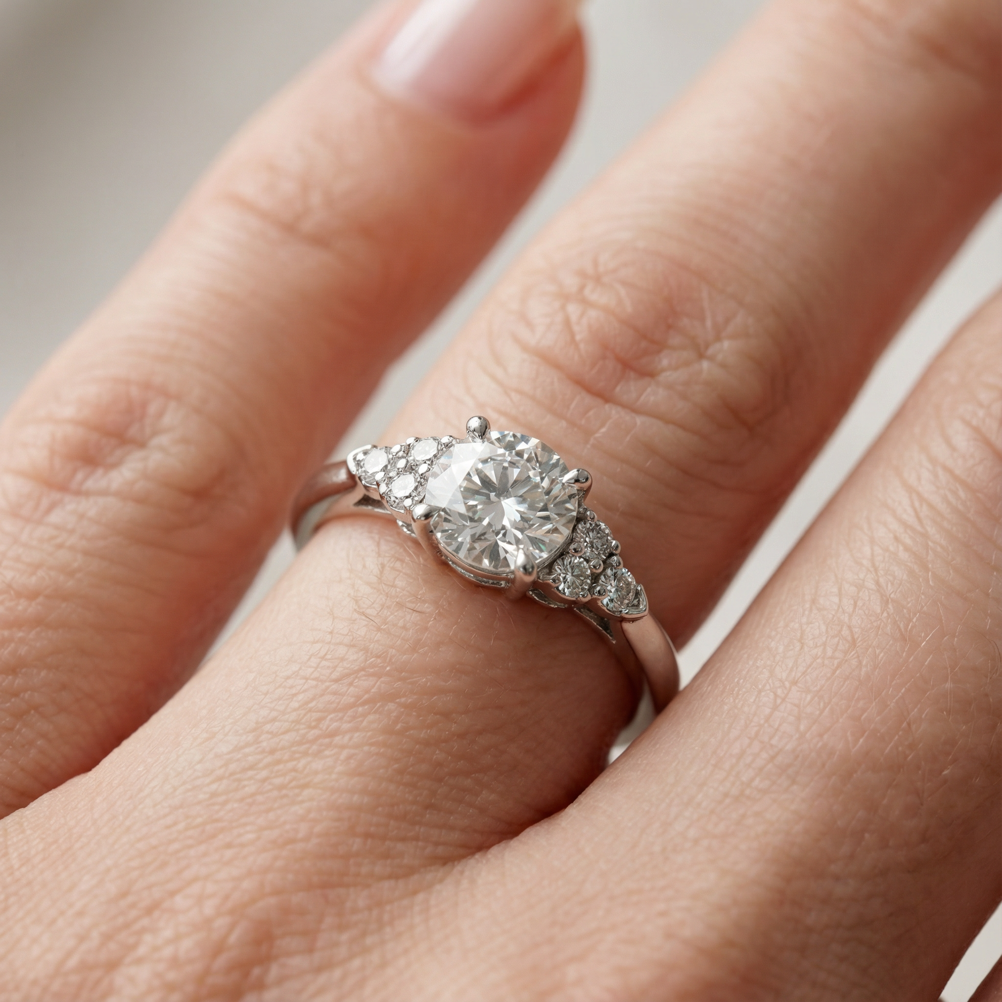 Side-Stone-Engagement-Ring CASA LARO