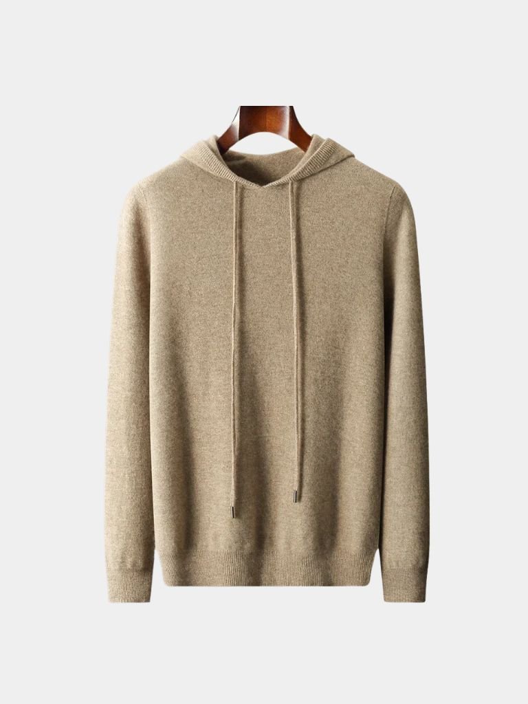 100% Cashmere Hooded Sweater - Casa Laro CASA LARO