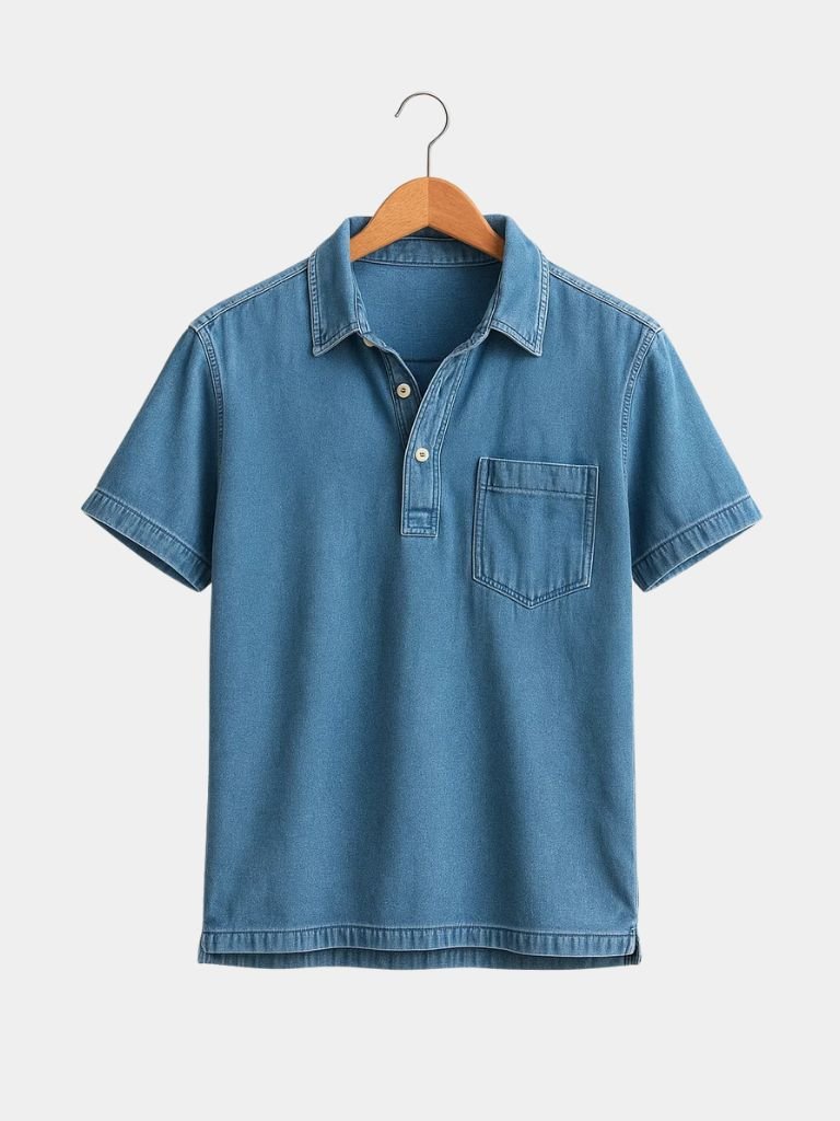 Bethlehem Blues Polo Shirt – Casa Laro CASA LARO