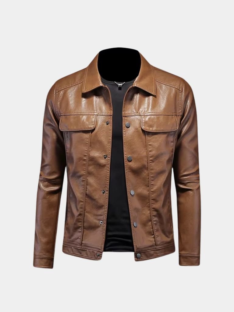 Bronze Rebel Leather Jacket – Casa Laro CASA LARO