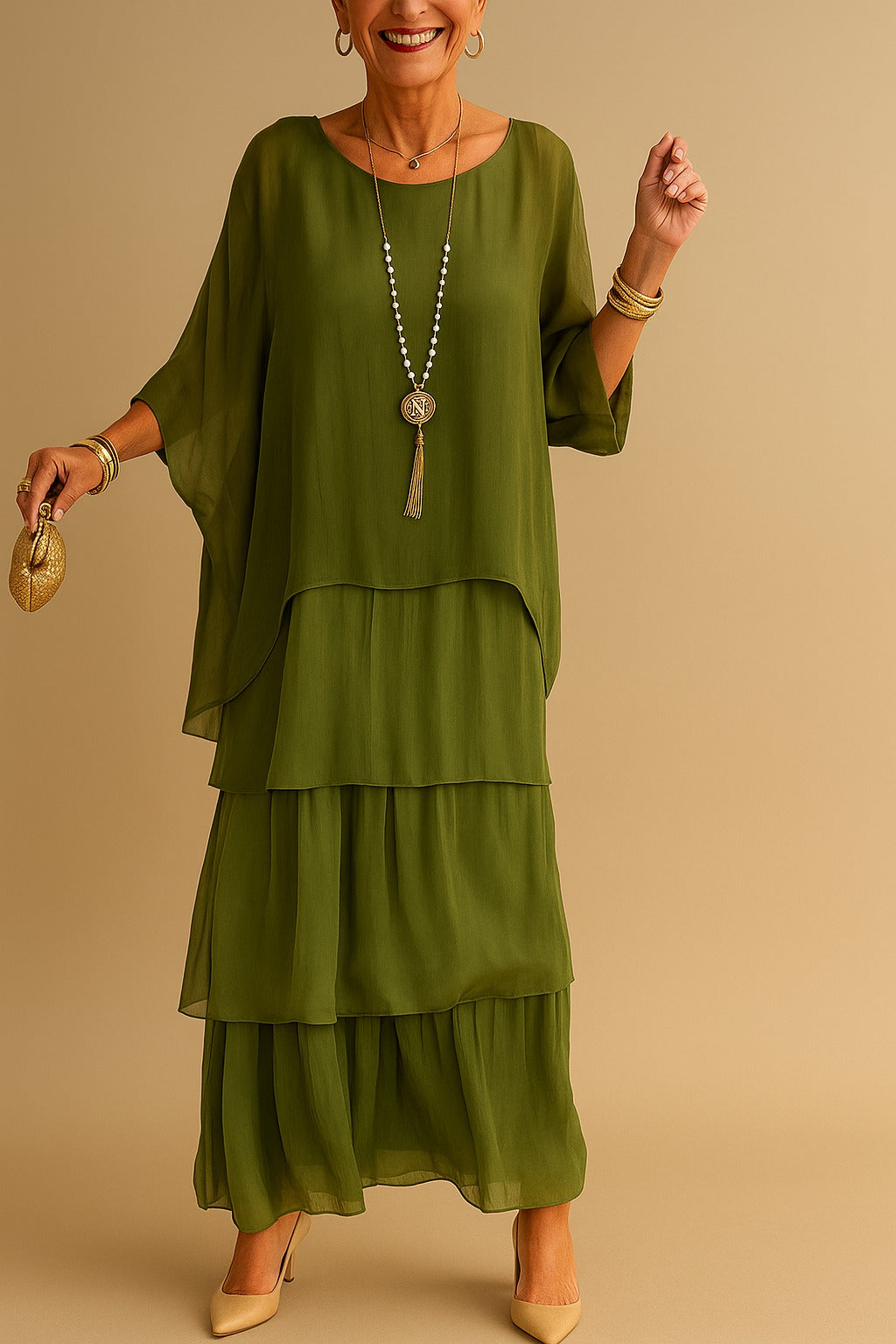 Susan™ | Long and Flowing Elegant Dress