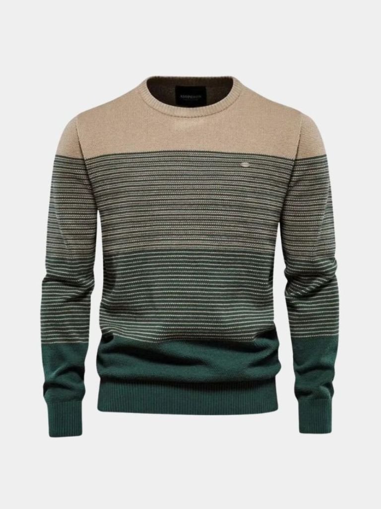 Crew Neck Knitwear Knit Pullover Sweater Jumper - Casa Laro CASA LARO
