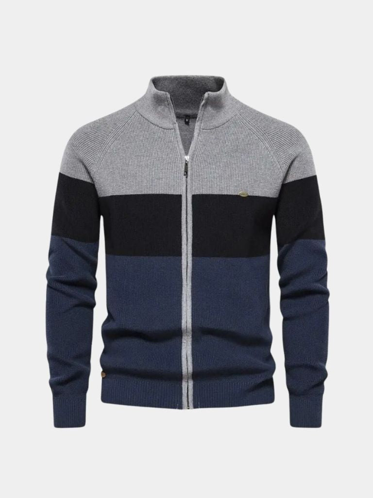 Essential Knit Zipper Sweater - Casa Laro CASA LARO