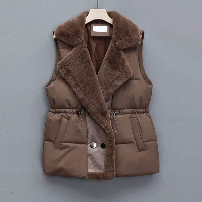 Lightweight Draped Layering - Vest CASA LARO