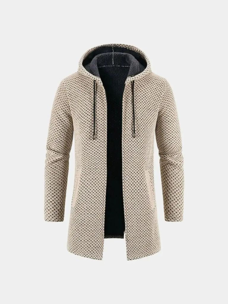 Lugano Knitted Hooded Winter Coat - Casa and Laro CASA LARO
