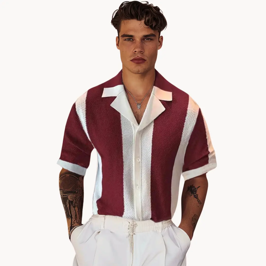 Mariner Stripe Knit - T-Shirt CASA LARO