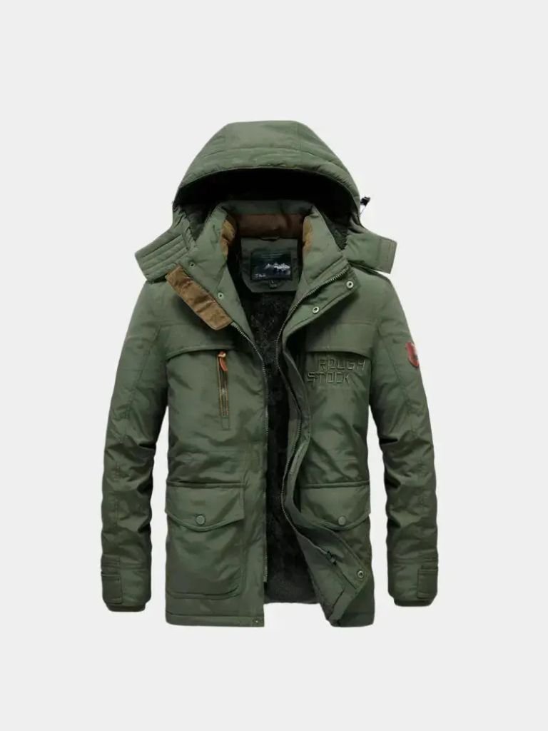Military Hooded Jacket - Casa Laro CASA LARO