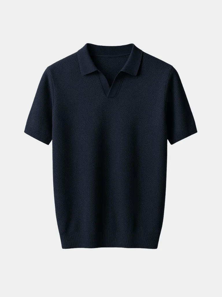 Old Money Cotton Polo Shirt - Casa Laro CASA LARO