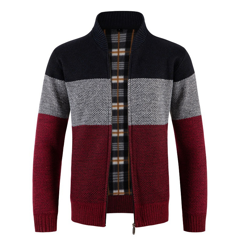 Peak Collar Knit - Cardigan CASA LARO MEN