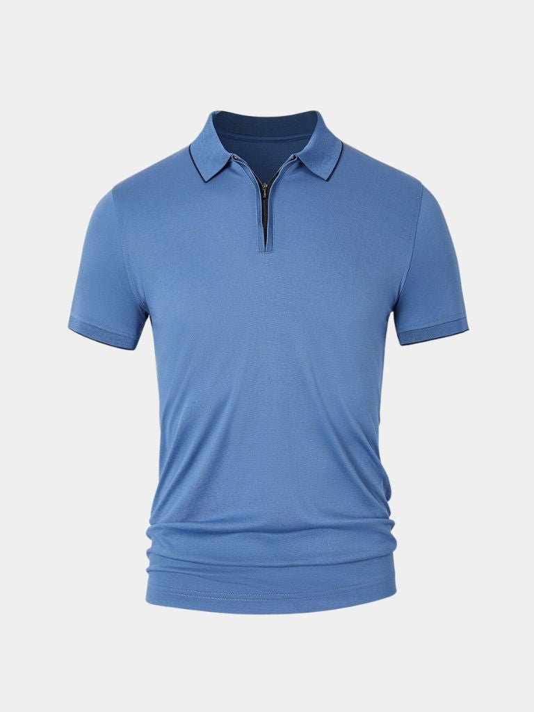 Regis Quarter Zip Polo – Casa Laro CASA LARO