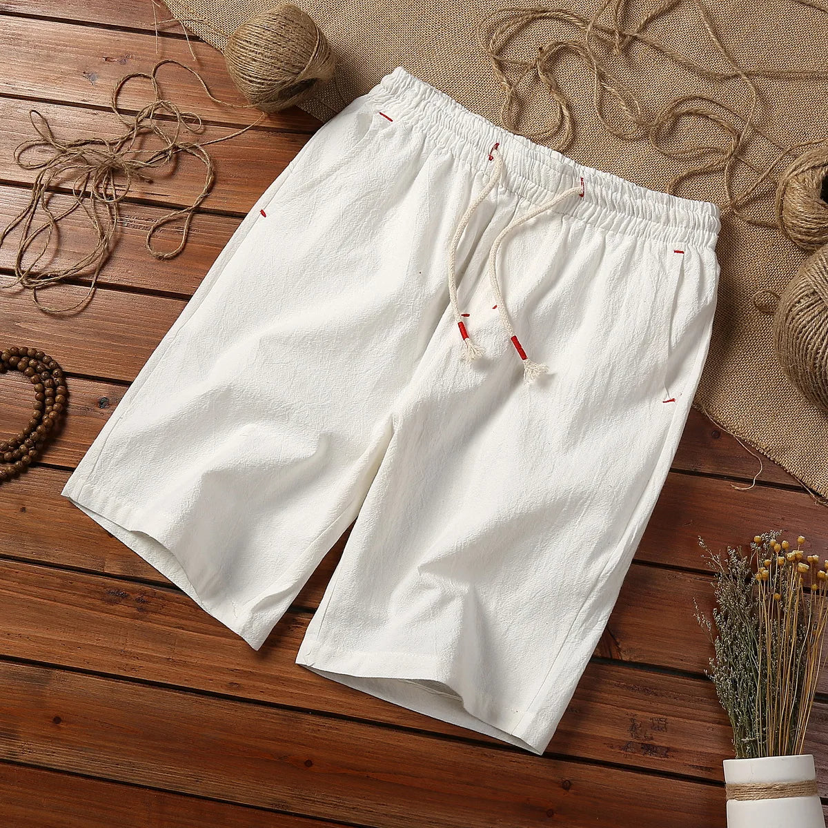 Riviere Cotton Relaxed Fit - Shorts CASA LARO MEN