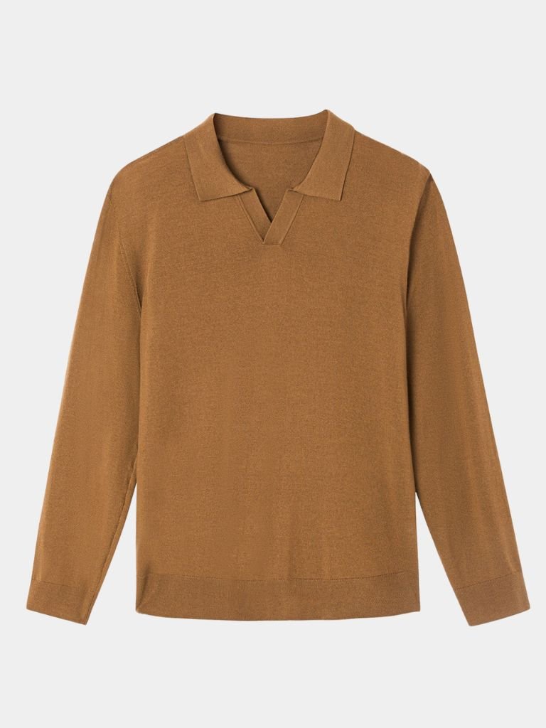 Royal Comfort Long Sleeve Polo - Casa Laro CASA LARO