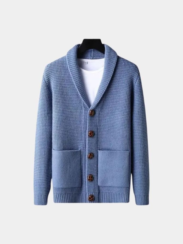 Sophisticated Winter Wool Cardigan - Casa Laro CASA LARO