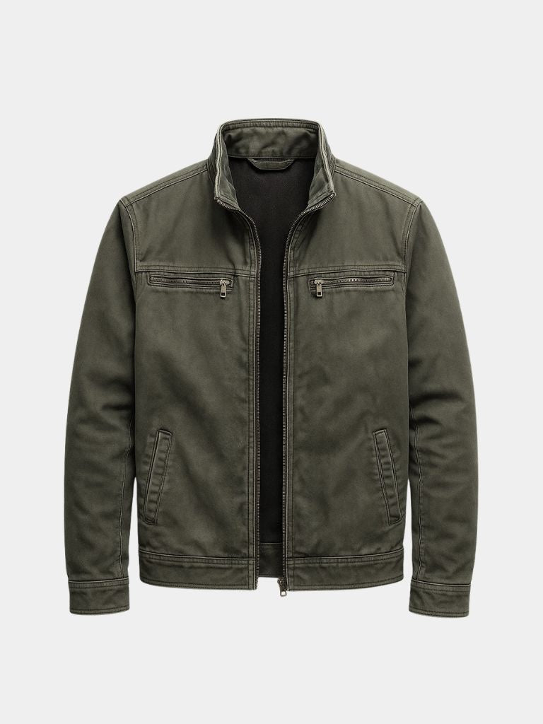Valmont Vintage Olive Field Jacket - Casa Laro CASA LARO