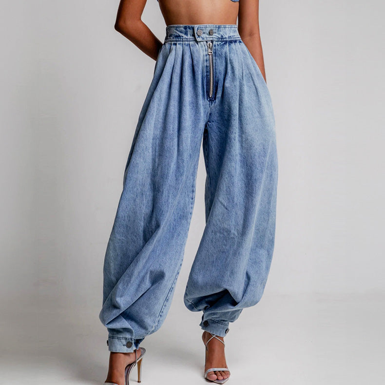 Verona Denim Harem - Pants CASA LARO