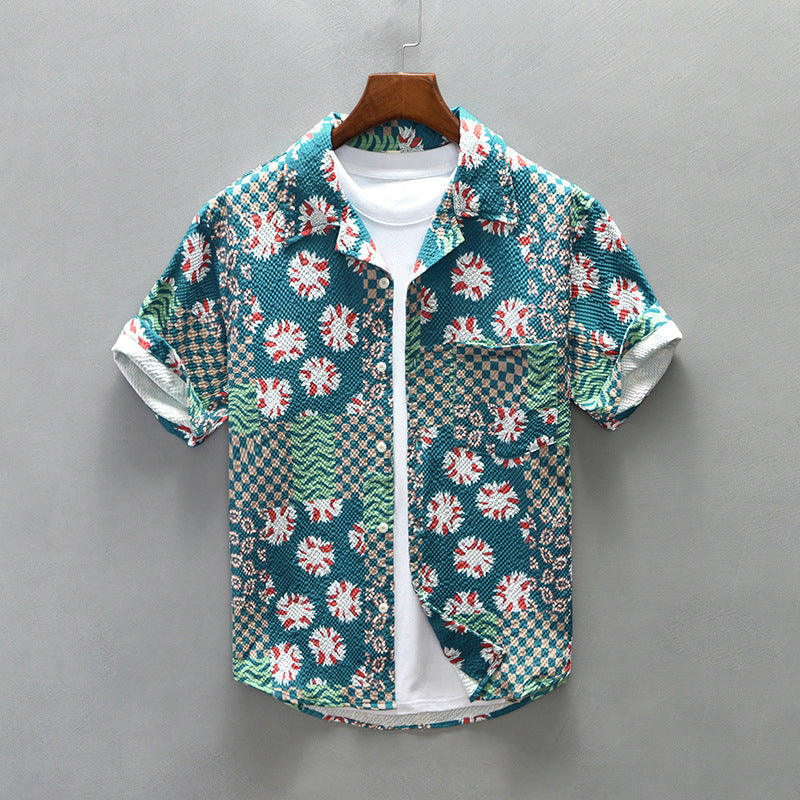 Verona Vivid Print - Shirt CASA LARO MEN
