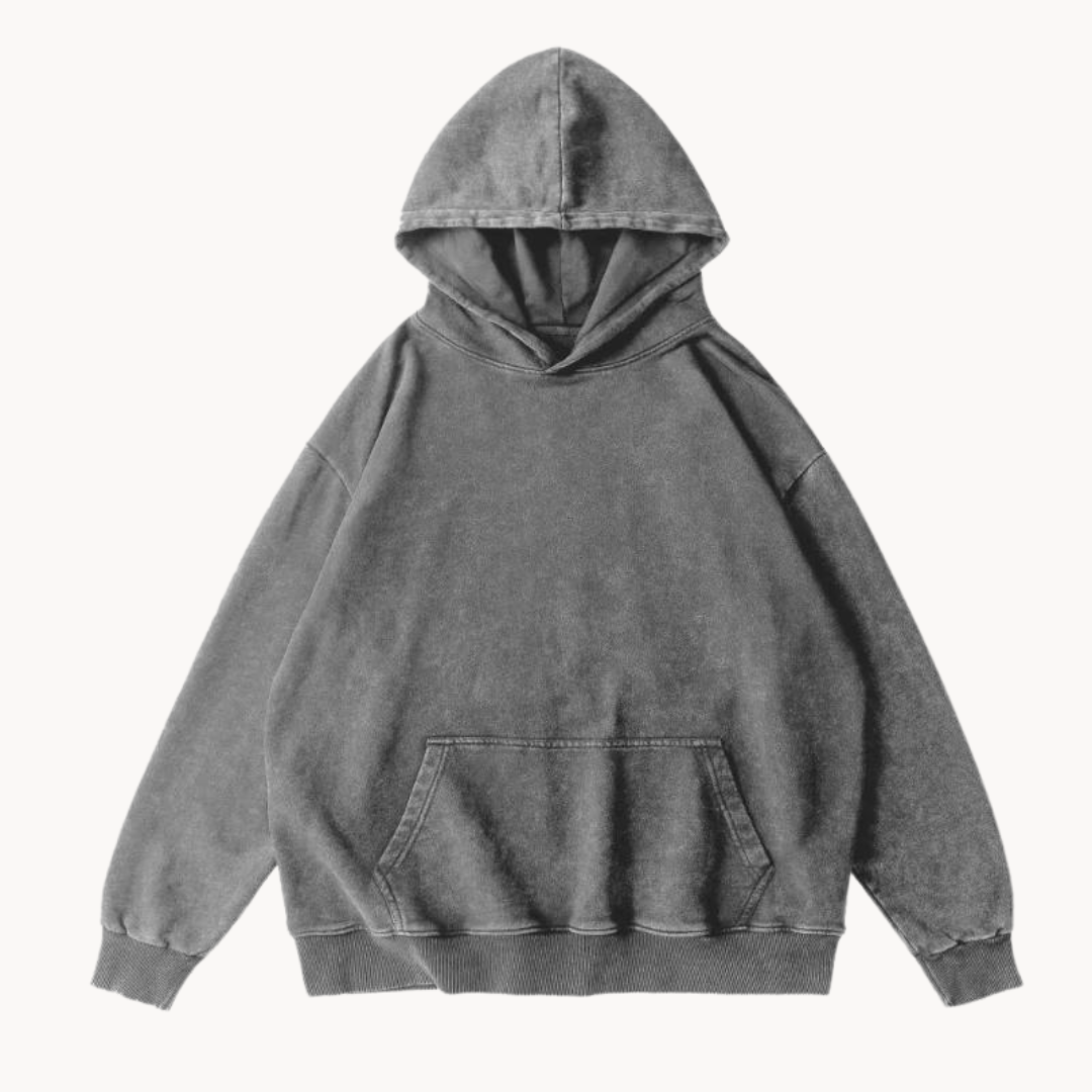 Vintage Washed Cotton - Hoodie CASA LARO MEN