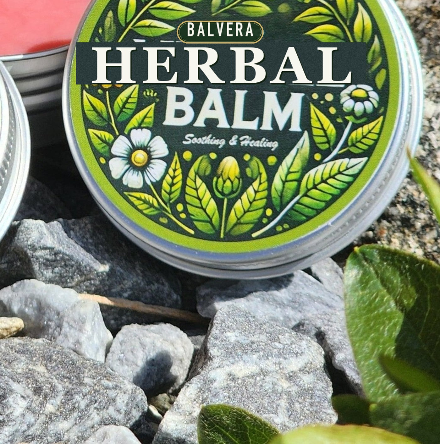 Balvera herbal balm jar