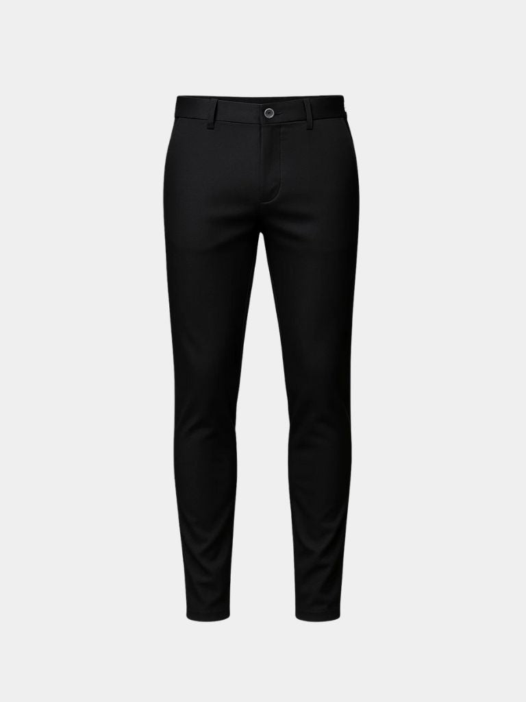 Bamboo Fiber Minimalist Straight Trousers - Casa Laro CASA LARO