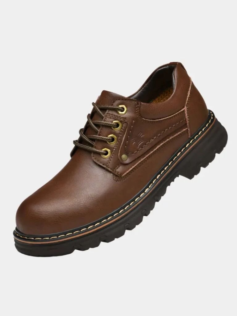 British Leather Elegant Oxford Shoes - Casa Laro CASA LARO