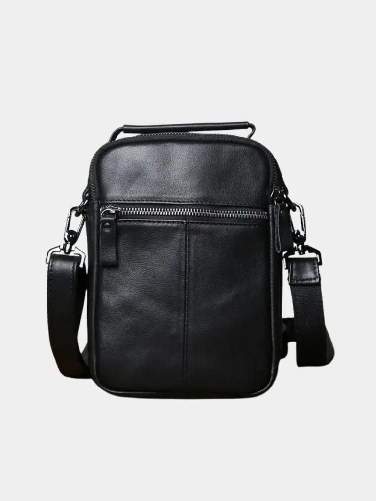 Leather Men's Shoulder Bag - Casa Laro CASA LARO