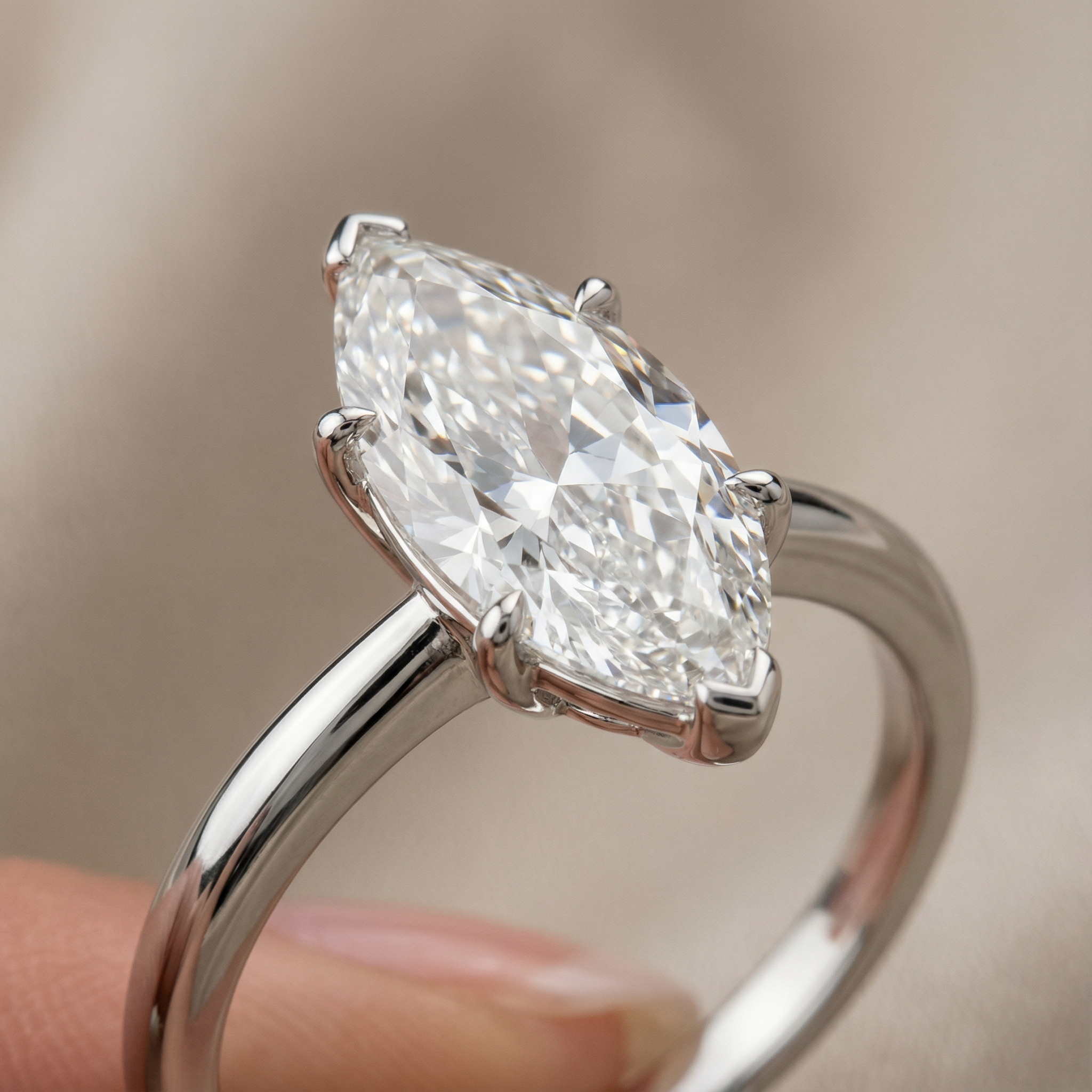 Marquise-Cut-Wedding-Set CASA LARO