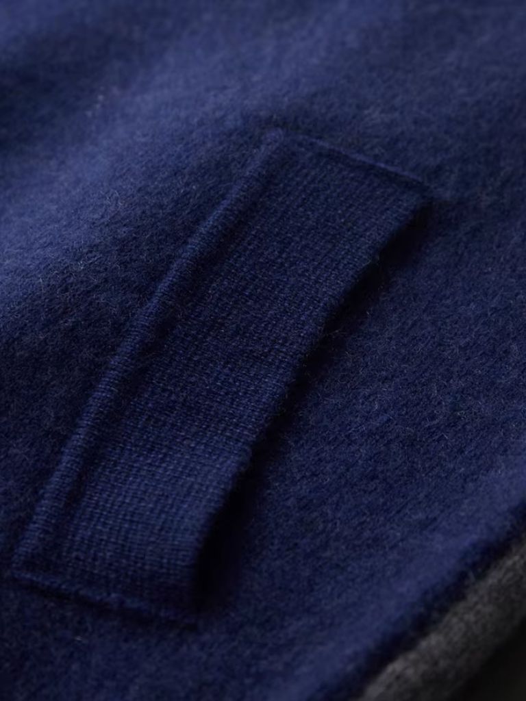 Navy Heritage Cashmere Set – Casa  Laro CASA LARO