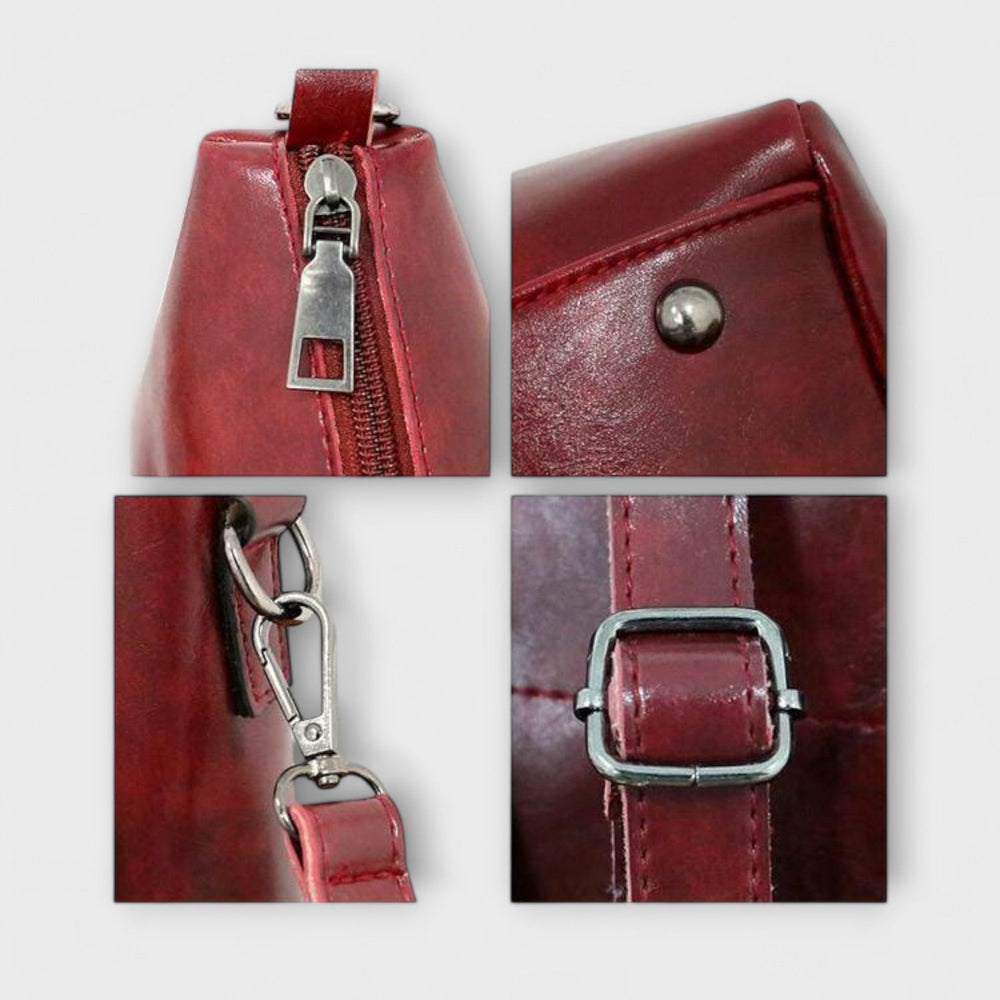 Leah - 4-Piece Vintage Bag Set