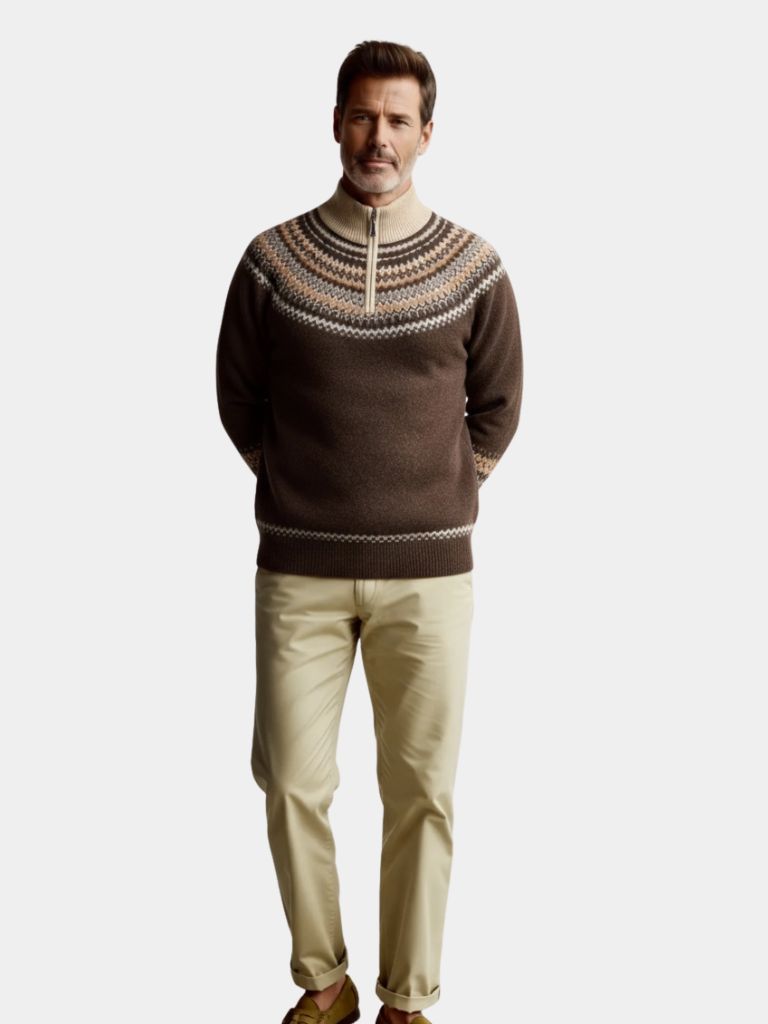 Valenbourg Nordic Knit Sweater - Casa  Laro CASA LARO