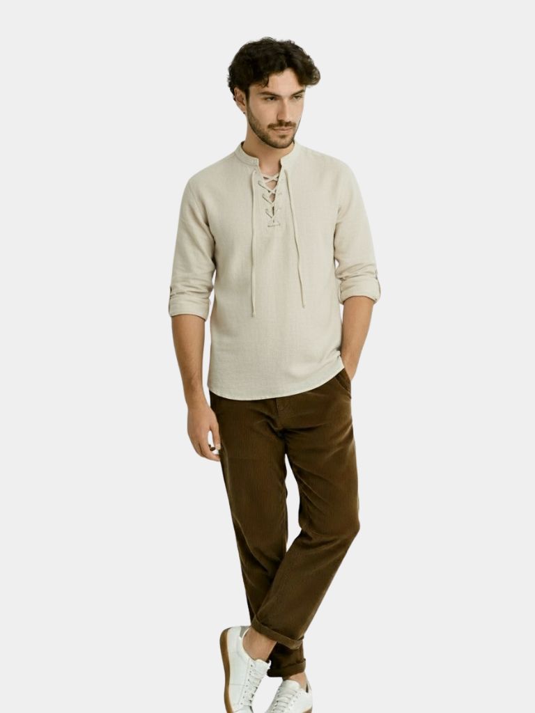 Casual Blouse Long Sleeve T-Shirt - Casa  Laro CASA LARO