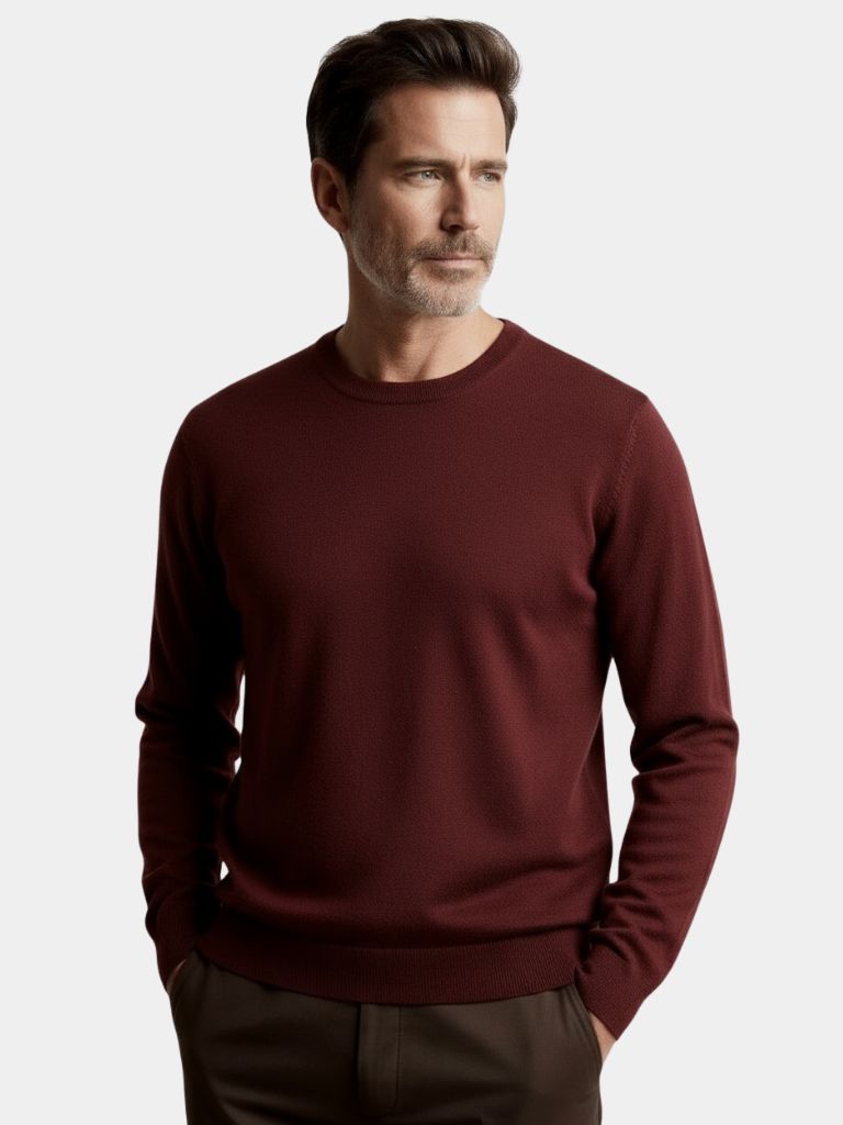 Premium Crew Neck Knitwear Pullover Sweater - Casa  Laro CASA LARO