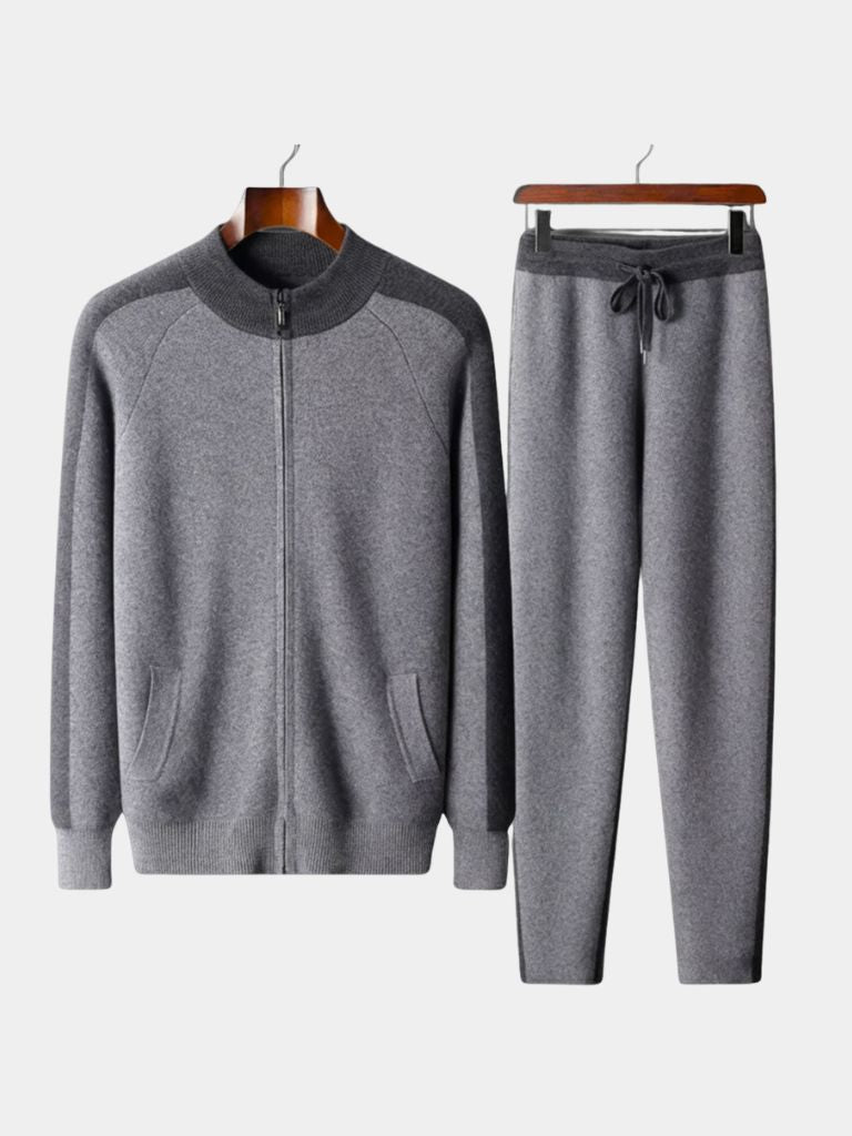 Navy Heritage Cashmere Set – Casa  Laro CASA LARO
