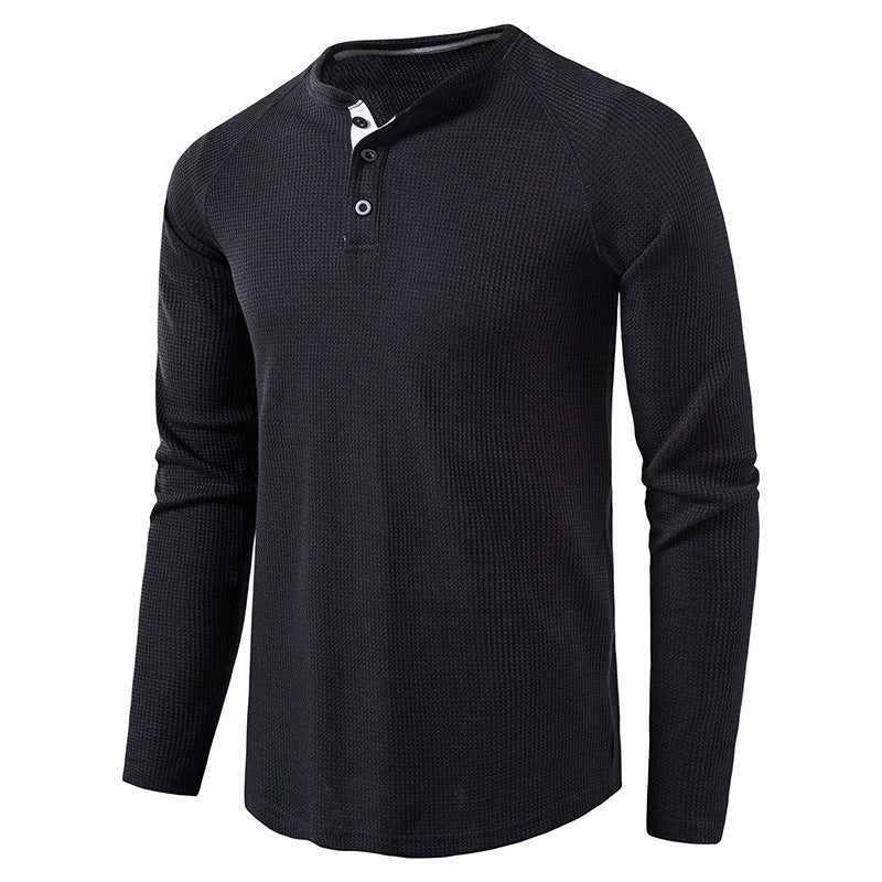 Aero Knit Henley - T-Shirt CASA LARO MEN