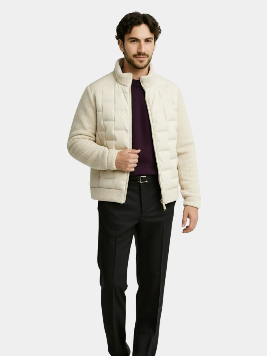 Alpine Cream Hybrid Jacket - Casa  Laro CASA LARO