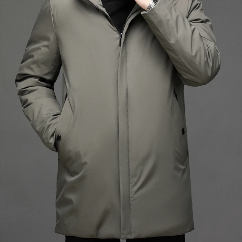 Alpine Wool-Blend Longline - Coat CASA LARO MEN