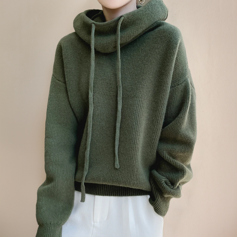 Aria Merino Wool Turtleneck - Sweater CASA LARO