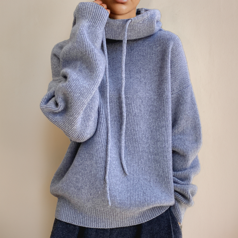 Aria Merino Wool Turtleneck - Sweater CASA LARO