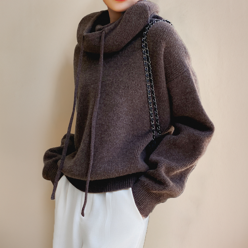 Aria Merino Wool Turtleneck - Sweater CASA LARO
