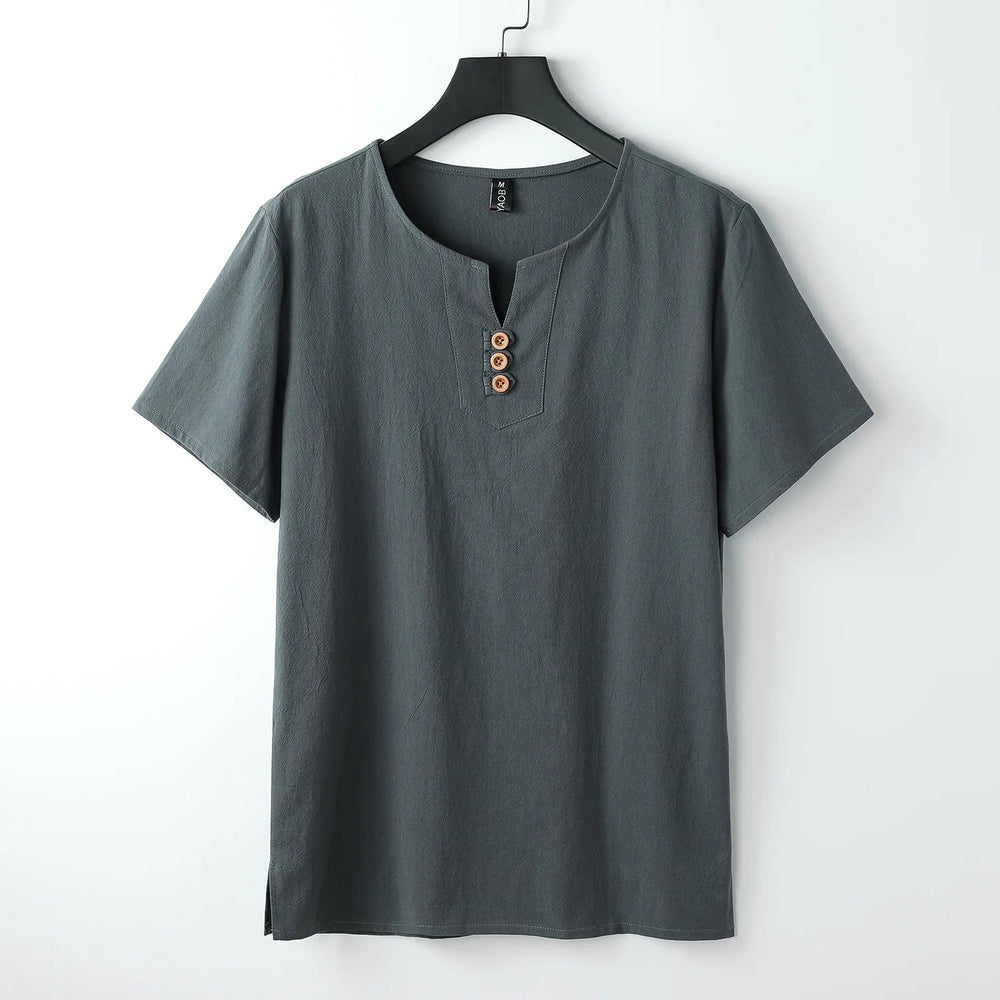 Arlo Linen Button-Down - Shirt CASA LARO