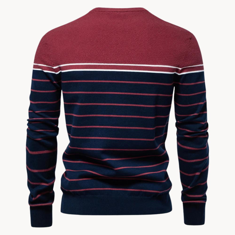 Atlantic Stripe Cotton - Sweater CASA LARO MEN