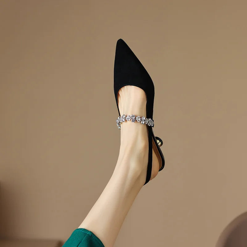 Aurora Rhinestone - Kitten Heels CASA LARO