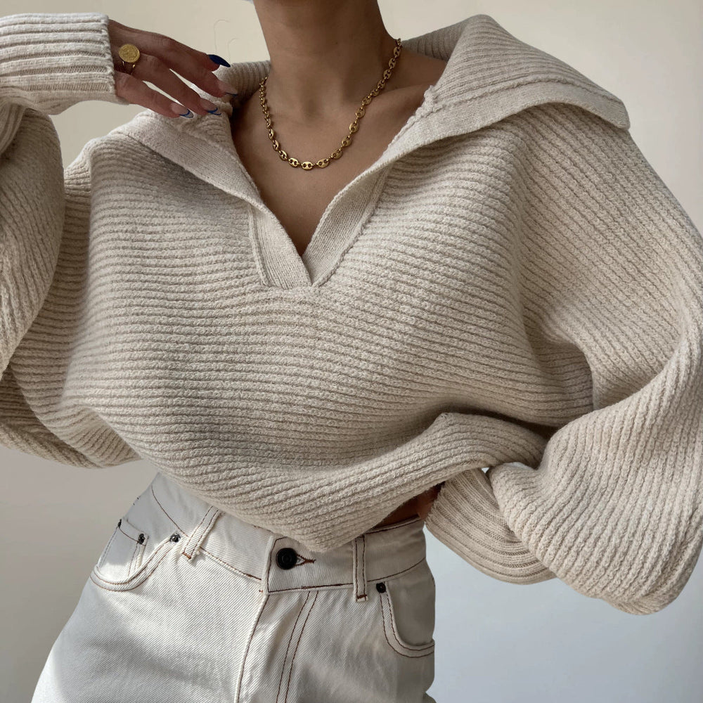 Bella Ribbed Knit - Sweater CASA LARO
