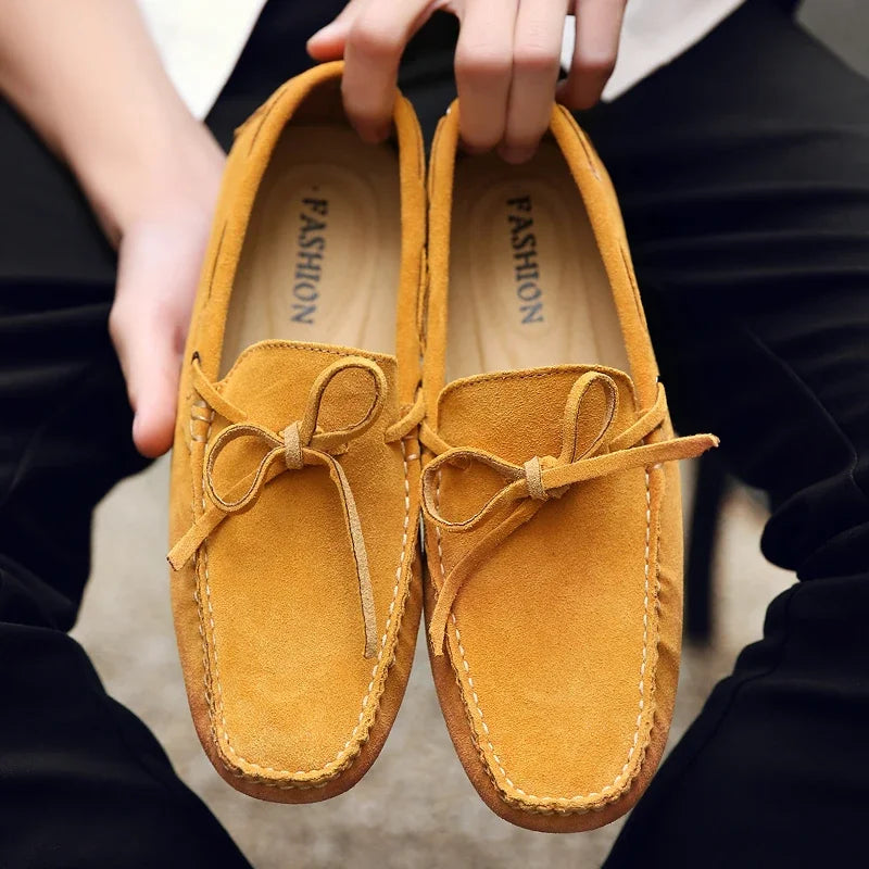 Bellagio Leather Slip-On - Moccasins CASA LARO MEN