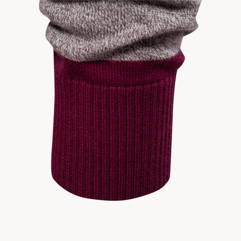 Bellino Ribbed Polo Collar - Sweater CASA LARO MEN