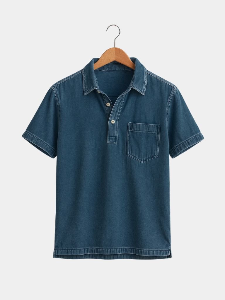 Bethlehem Blues Polo Shirt – Casa  Laro CASA LARO