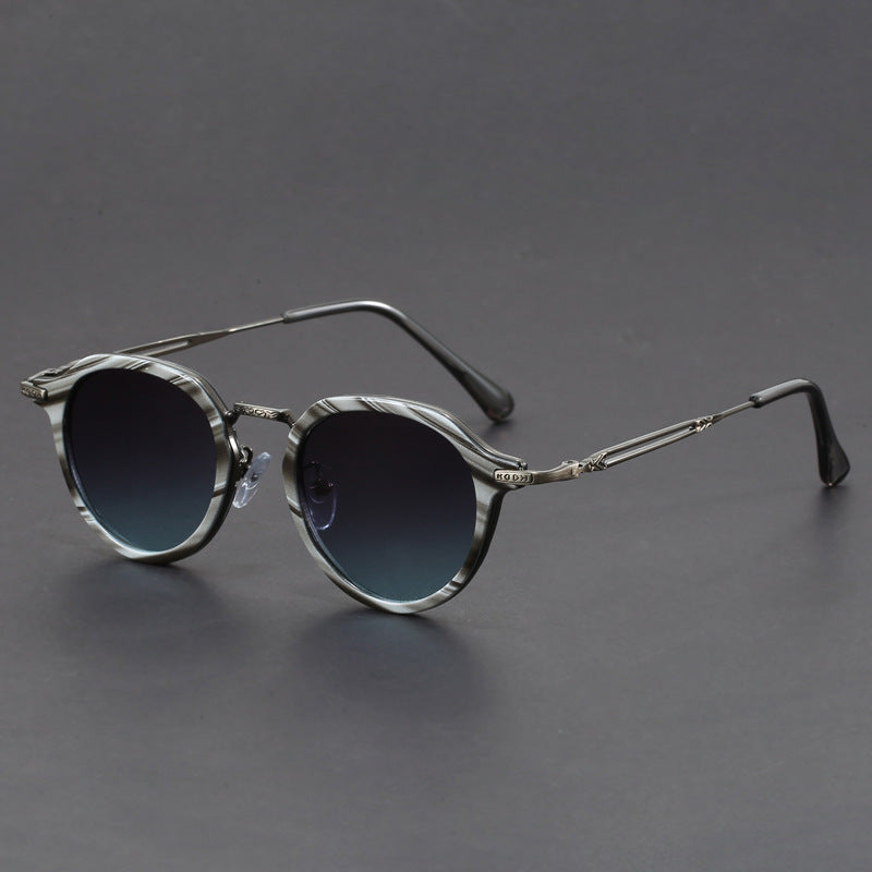 Black Round Frame - Sunglasses CASA LARO