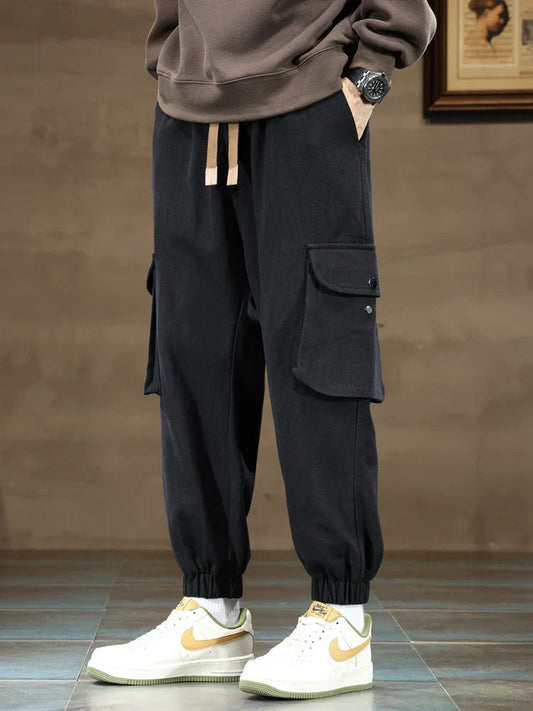 Black Streetwear - Joggers CASA LARO MEN