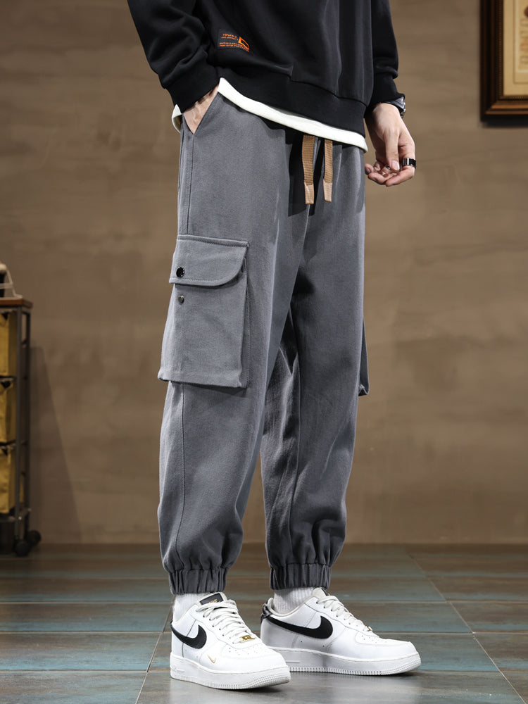 Black Streetwear - Joggers CASA LARO MEN