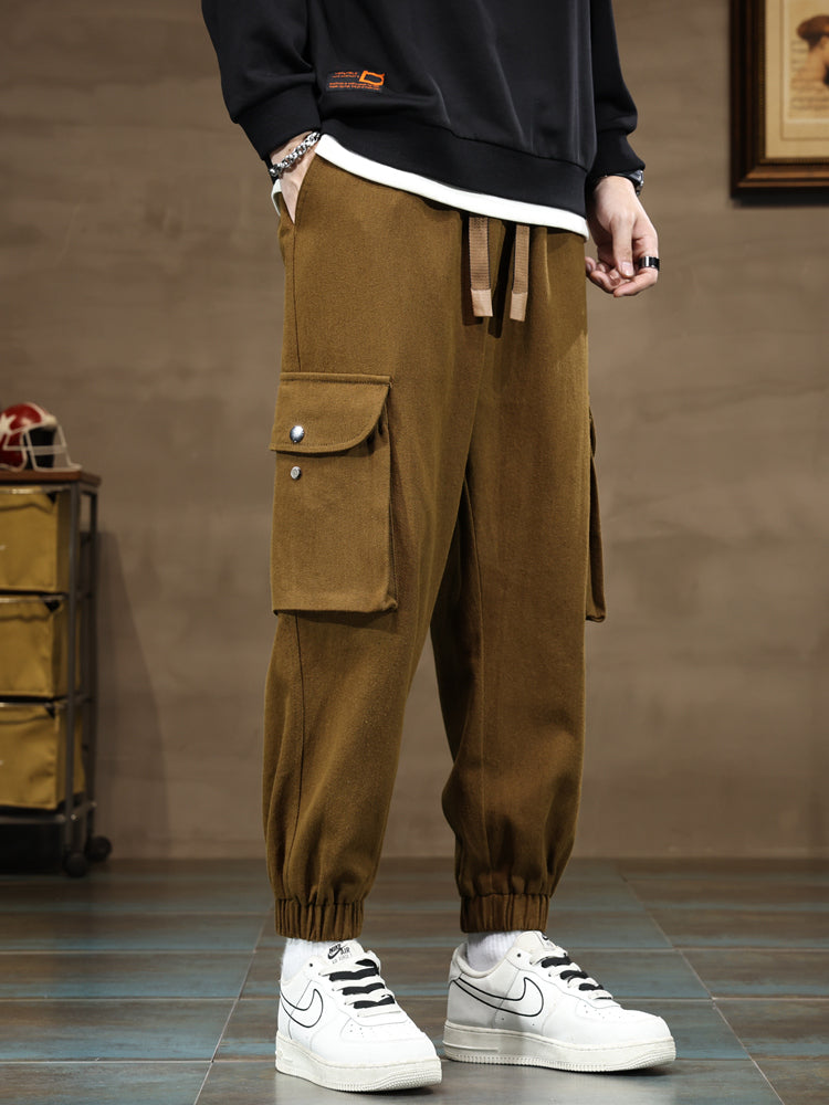 Black Streetwear - Joggers CASA LARO MEN