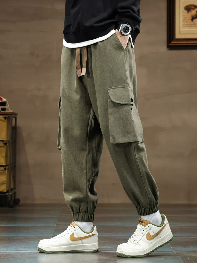 Black Streetwear - Joggers CASA LARO MEN